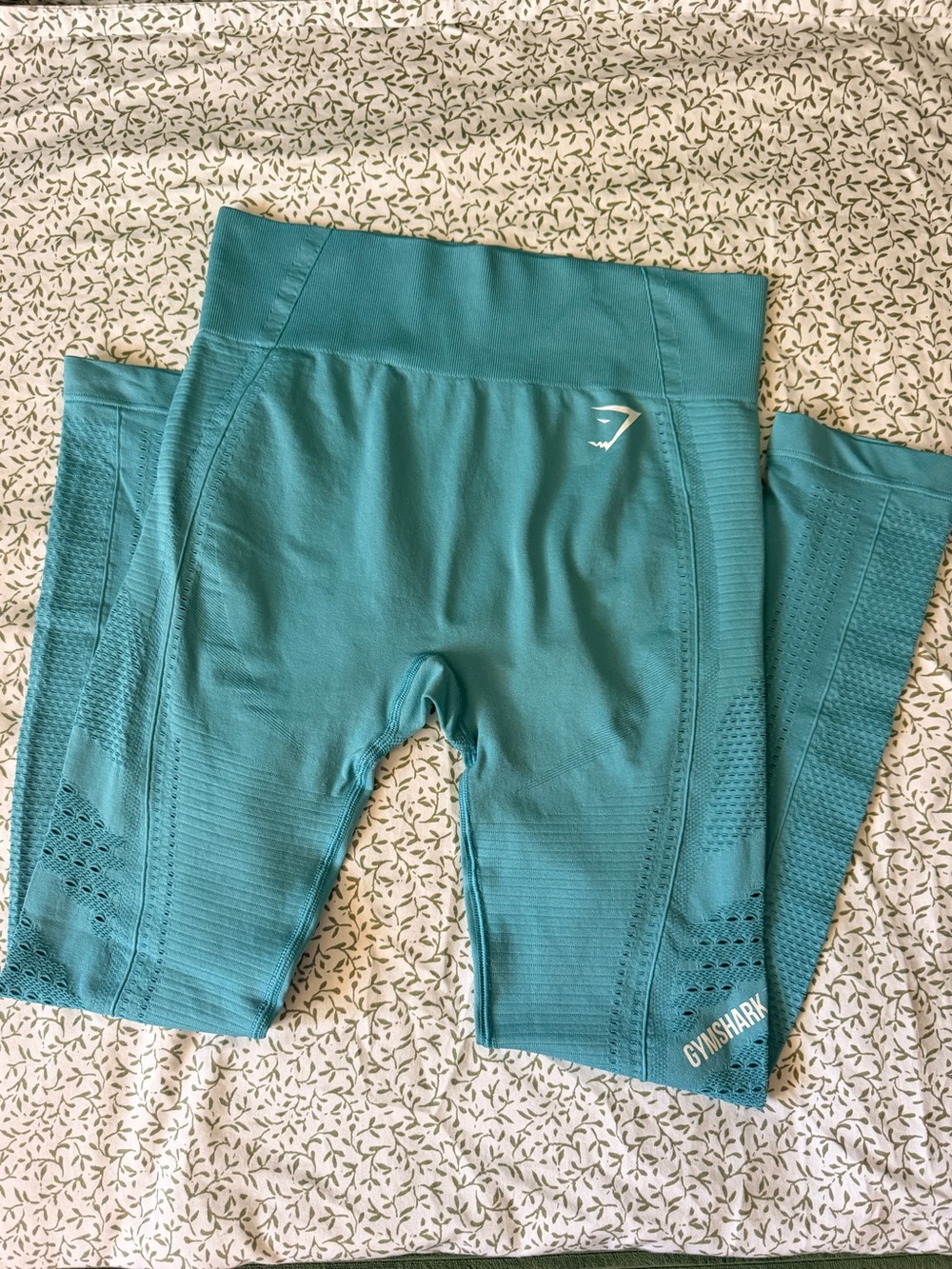 Gymshark Teal Seamless Active Leggings